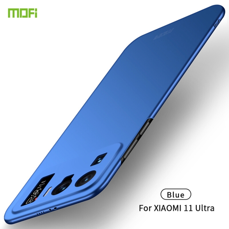 

For Xiaomi Mi 11 Ultra MOFI Frosted PC Ultra-thin Hard Case(Blue)
