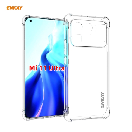 

For Xiaomi Mi 11 Ultra Hat-Prince ENKAY Clear TPU Soft Anti-slip Cover Shockproof Case