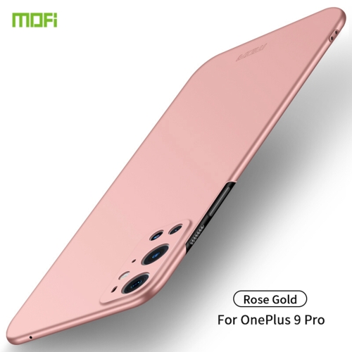 

For OnePlus 9 Pro MOFI Frosted PC Ultra-thin Hard Case(Rose Gold)