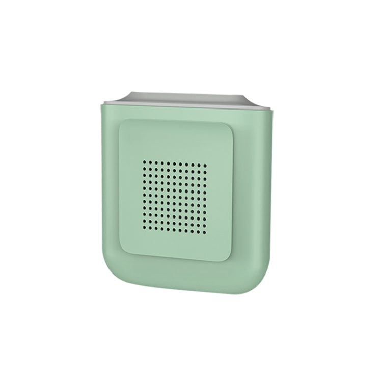 

Portable Mini Hand-held NeckHanging Waist USB Rechargeable Blade Free Fan Built-in Lithium-ion Battery Can Be Used As A Rechargeable Flashlight(Mint Green)