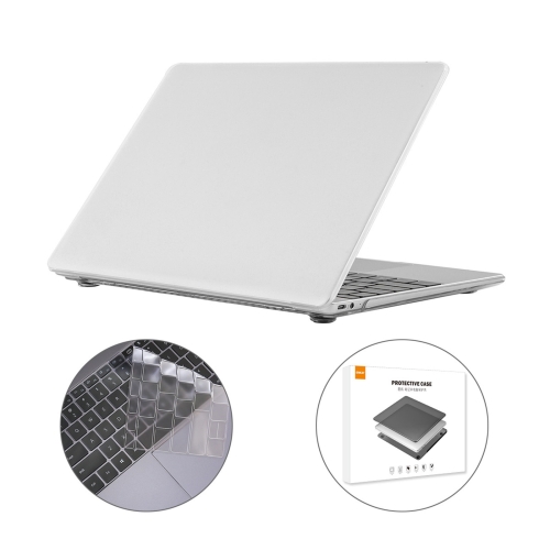 

ENKAY for Huawei MateBook X US Version 2 in 1 Crystal Protective Case with TPU Keyboard Film(Transparent)