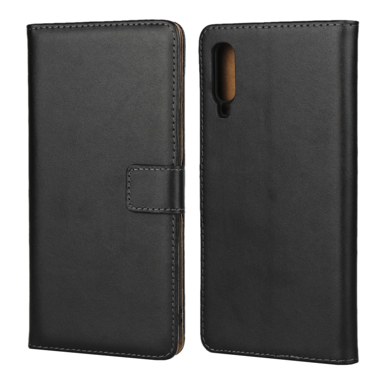 

Horizontal Flip Leather Case for Galaxy A70, with Magnetic Buckle & Holder & Card Slots & Wallet(Black)