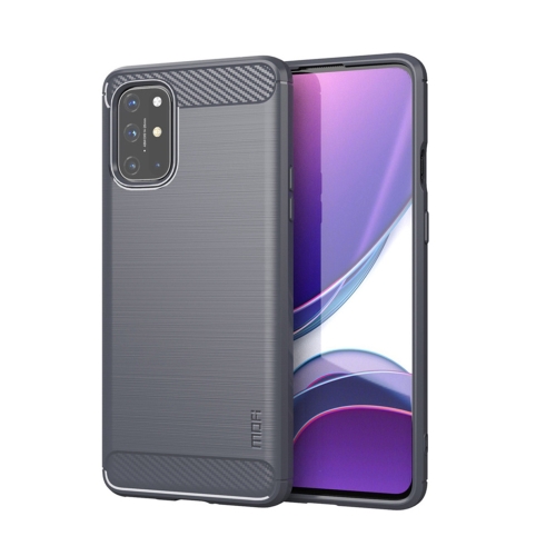 

For OnePlus 8T MOFI Gentleness Series Brushed Texture Carbon Fiber Soft TPU Case(Grey)