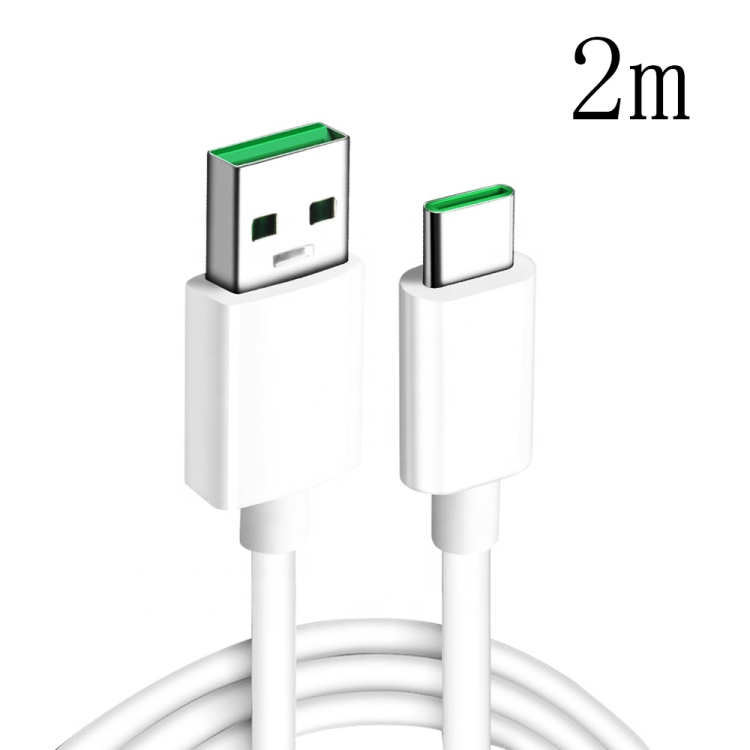 

XJ-63 5A USB to Type-C Super Flash Charging Data Cable for OPPO, Cable Length:2m