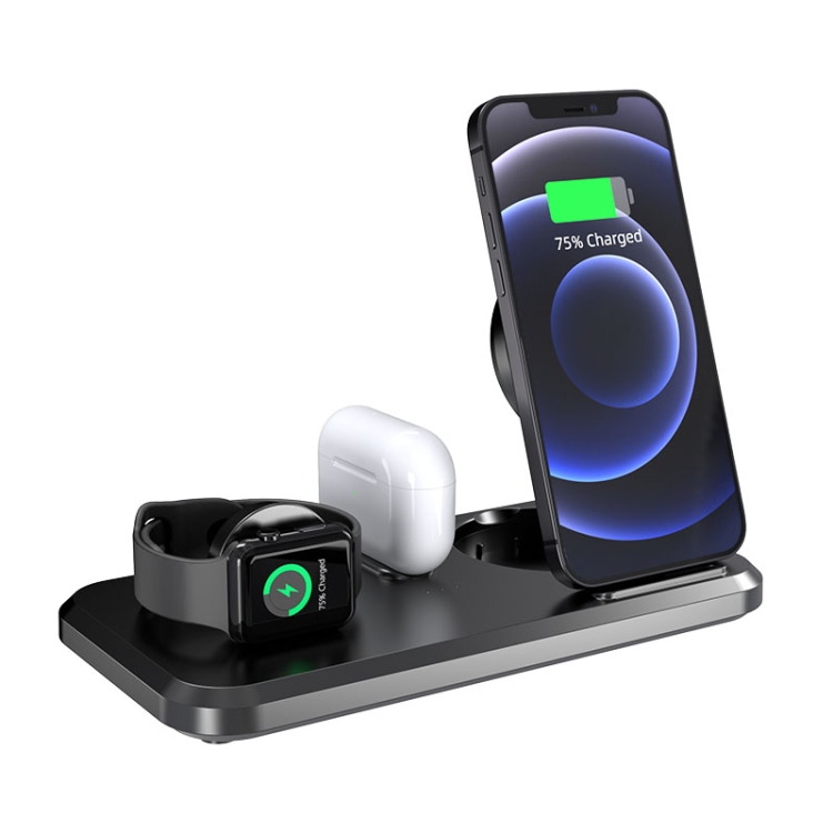 

UV-06 3 in 1 Double Folding Wireless Charger for iPhone & Watch & Airpods 1 / 2 / Pro