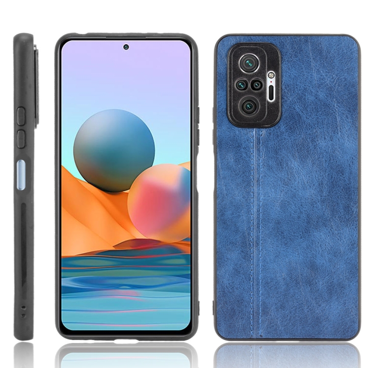 

For Xiaomi Redmi Note 10 Pro / Note 10 Pro Max PC + PU + TPU Case(Blue)