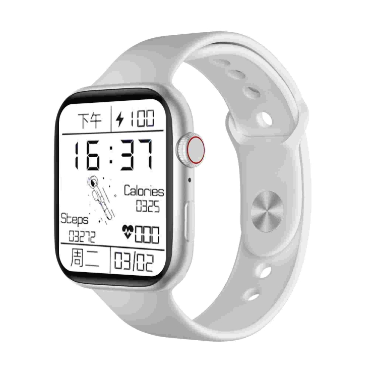 

DW98 1.8inch Color Screen Smart Watch IP67 Waterproof,Support Bluetooth Call/Heart Rate Monitoring/Blood Pressure Monitoring/Sleep Monitoring(White)