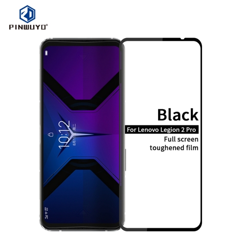 

For Lenovo Legion 2 Pro PINWUYO 9H 2.5D Full Screen Tempered Glass Film(Black)