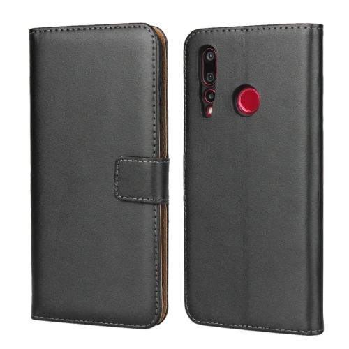 

Leather Horizontal Flip Holster For Huawei Nove 4 with Magnetic Clasp and Bracket and Card Slot and Wallet(Black)