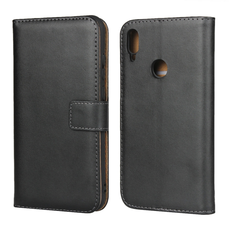 

Horizontal Flip Leather Case for Huawei Y6 (2019), with Magnetic Buckle & Holder & Card Slots & Wallet(Black)