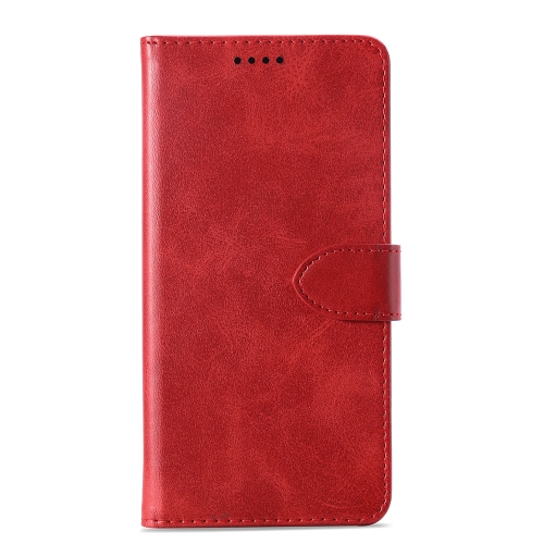 

Calf Texture Horizontal Flip Leather Case for Samsung Galaxy A50, with Holder & Card Slots & Wallet(Red)