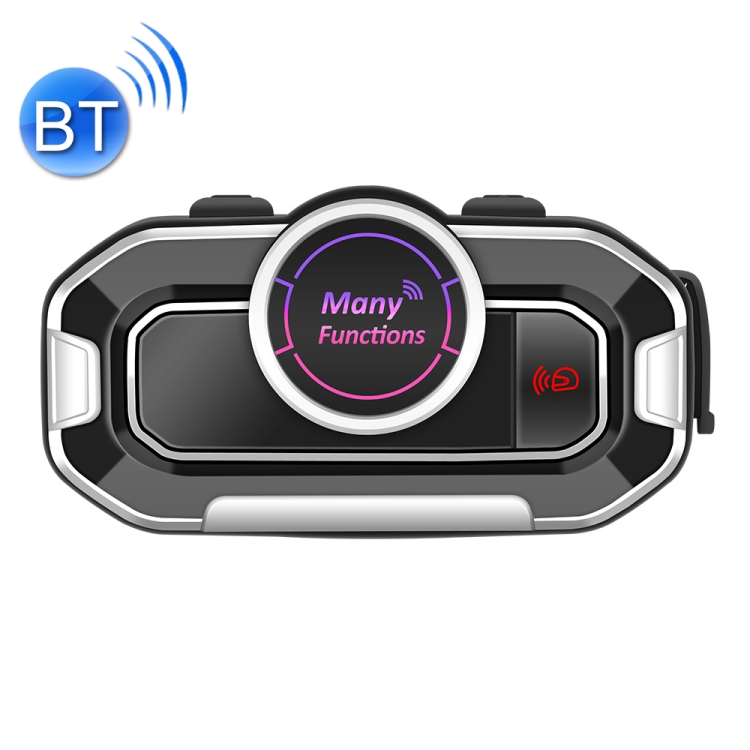 

JEDX-V9 Motorcycle Helmet Bluetooth Headset Bluetooth 5.0 Interphone FM Radio Automatic Answering