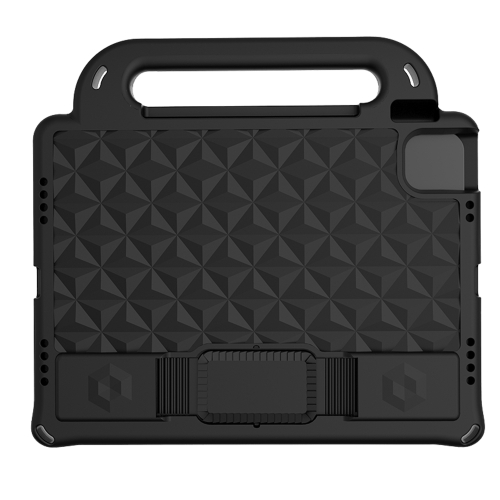 

For iPad Pro 11 2021 Diamond Series EVA Anti-Fall Shockproof Sleeve Protective Shell Case with Holder & Strap(Black)