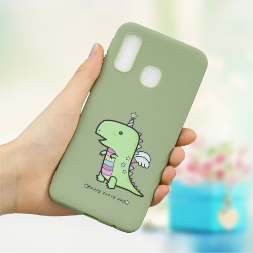 

Frosted Pattern TPU Protective Case for Galaxy A40(Baby Crocodile)