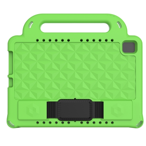 

For Huawei MediaPad M6 10.8 Diamond Series EVA Anti-Fall Shockproof Sleeve Protective Shell Case with Holder & Strap(Green)