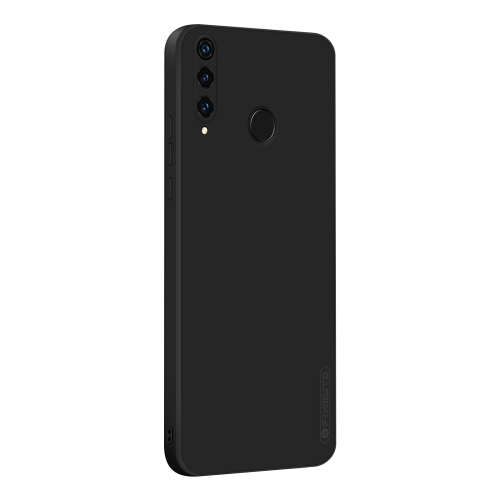 

For Huawei P30 lite / Nova 4e PINWUYO Sense Series Liquid Silicone TPU Mobile Phone Case(Black)