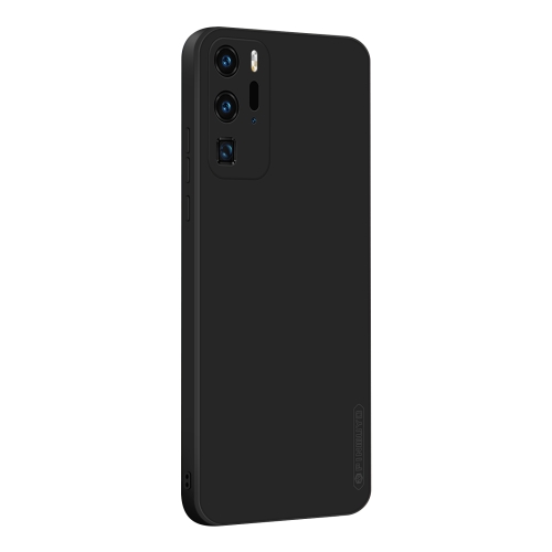 

For Huawei P40 Pro PINWUYO Sense Series Liquid Silicone TPU Mobile Phone Case(Black)