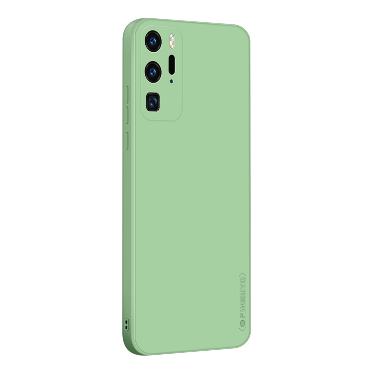 

For Huawei P40 Pro PINWUYO Sense Series Liquid Silicone TPU Mobile Phone Case(Green)