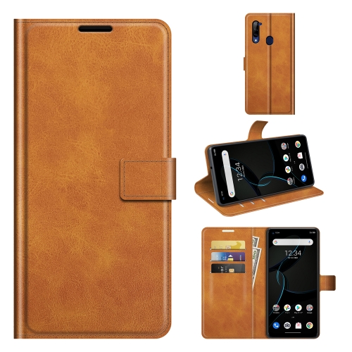 

For ZTE Libero 5G Retro Calf Pattern Buckle Horizontal Flip Leather Case with Holder & Card Slots & Wallet(Yellow)