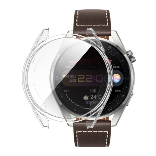 

For Huawei Watch 3 Pro 48mm ENKAY Hat-Prince Full Coverage Transparent Soft Case TPU HD Clear Cover