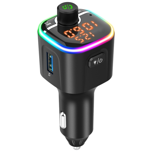 

BC68 QC3.0 PD USB Car Charger Support FM Transmitter Hands-free MP3 Player