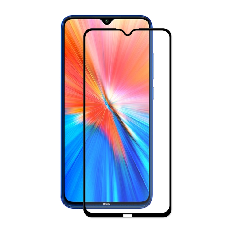 

For Redmi Note 8 2021 ENKAY Hat-Prince Full Glue 0.26mm 9H 2.5D Tempered Glass Screen Protector Full Coverage Film