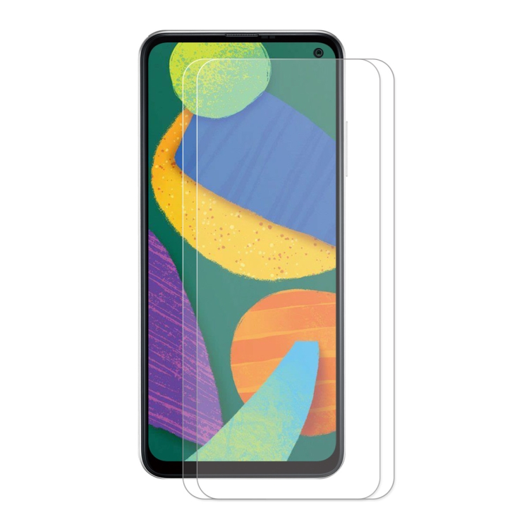 

For Samsung Galaxy F52 5G / G62 / M62 2 PCS ENKAY Hat-Prince 0.26mm 9H 2.5D Curved Edge Tempered Glass Screen Protector