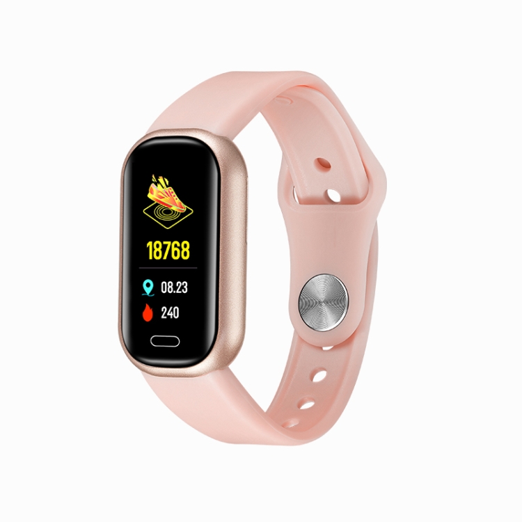 

Y16 0.96inch Color Screen Smart Watch IP67 Waterproof,Support Bluetooth Call/Heart Rate Monitoring/Blood Pressure Monitoring/Sleep Monitoring(Pink)