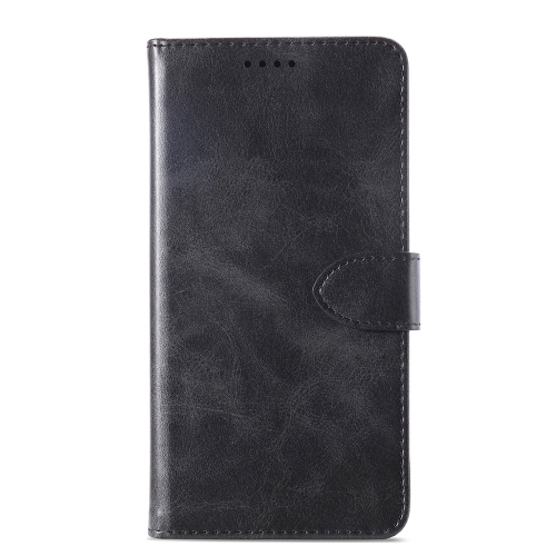 

Calf Texture Horizontal Flip Leather Case for Huawei Y6 2019/Y6 Pro 2019, with Holder & Card Slots & Wallet(Black)