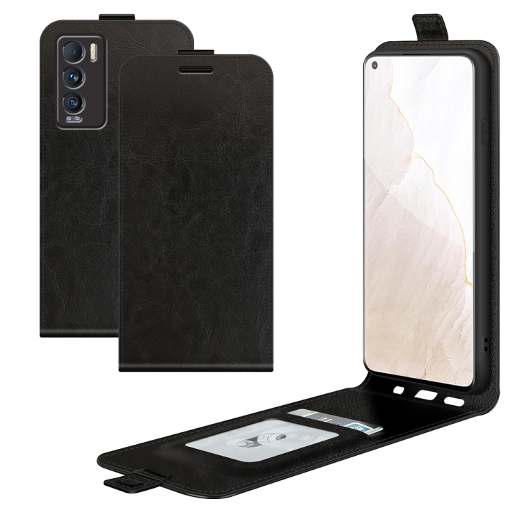 

For OPPO Realme GT Master Explorer R64 Texture Single Vertical Flip Leather Protective Case with Card Slots & Photo Frame(Black)