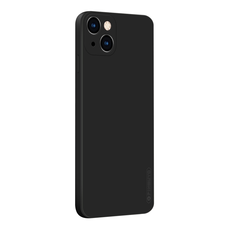 

PINWUYO Touching Series Liquid Silicone TPU Shockproof Case For iPhone 13(Black)