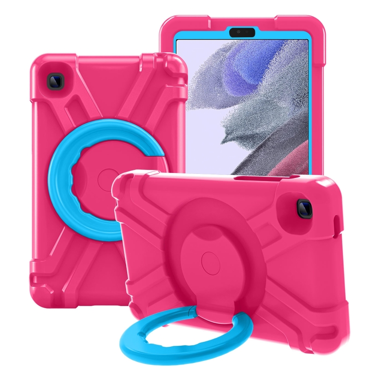 For Galaxy Tab A7 Lite T220/T225 PC + Silicone Shockproof Combination Case with 360 Degree Rotating Holder & Handle(Rose Red+Blue)
For Galaxy Tab A7 Lite T220/T225 PC + Silicone Shockproof Combination Case with 360 Degree Rotating Holder & Handle(Rose Red+Blue)