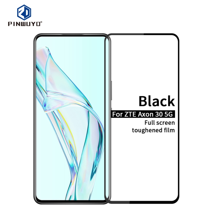 

For ZTE Axon30 5G PINWUYO 9H 2.5D Full Screen Tempered Glass Film(Black)