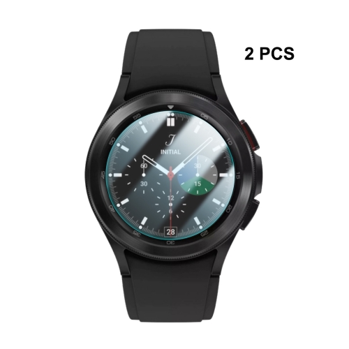 

2 PCS For Samsung Galaxy Watch4 Classic 42mm ENKAY Hat-Prince Crystal Screen Protector Anti-scratch Watch Film