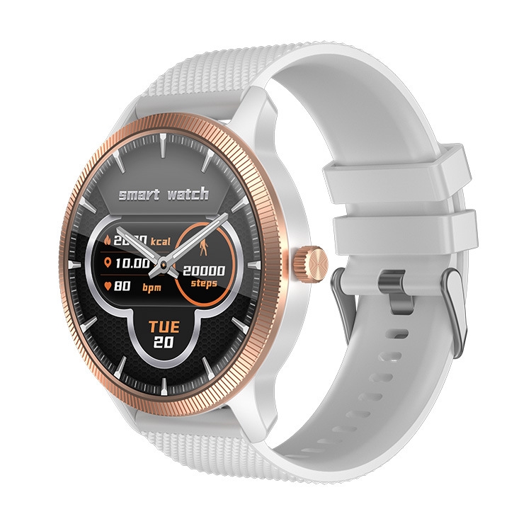 

HW22 1.32 inch Color Screen Smart Watch, IP67 Waterproof,Support Bluetooth Call/Heart Rate Monitoring/Blood Pressure Monitoring/Blood Oxygen Monitoring/Sleep Monitoring(White)