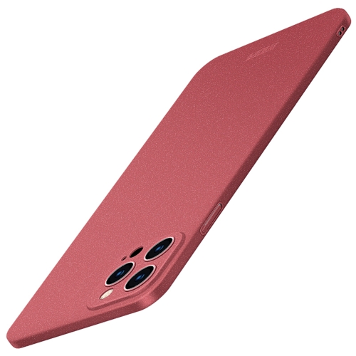 MOFI Fandun Series Frosted PC Ultra-thin All-inclusive Protective Case For iPhone 13 Pro(Red)