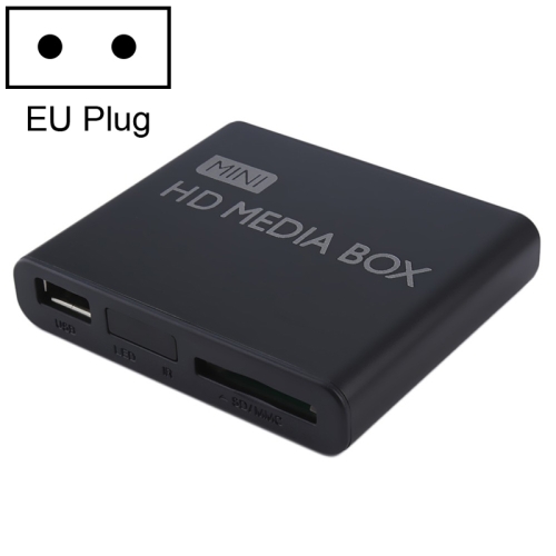 

X9 Mini HD HDD Multimedia Player 4K Video Loop USB External Media Player AD Player(EU Plug)