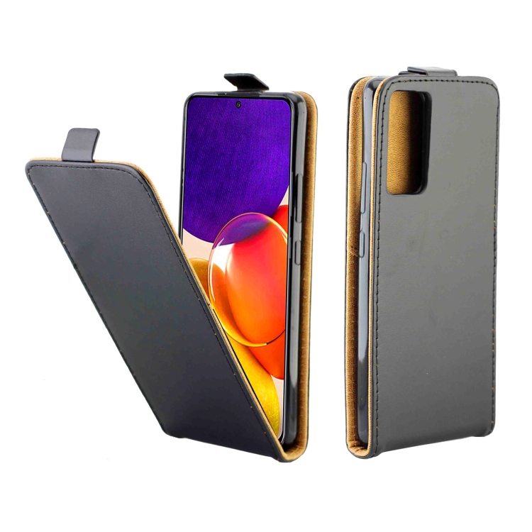 

Business Style Vertical Flip TPU Leather Case with Card Slot For Samsung Galaxy Quantum 2(Black)