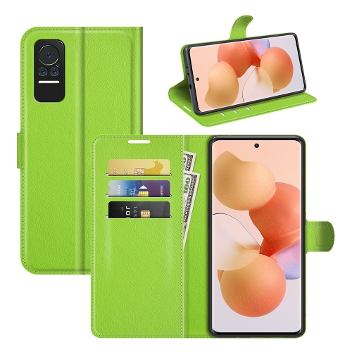 

For Xiaomi Civi 5G Litchi Texture Horizontal Flip Protective Case with Holder & Card Slots & Wallet(Green)