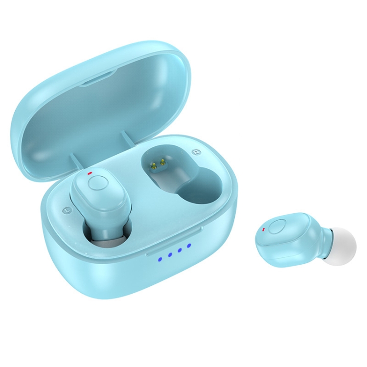 

T&G TG911 Bluetooth V5.1 Sport Waterproof Mini Touch-Control Noise Cancelling Earphones(Blue)