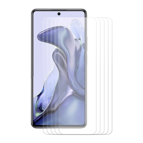 

5 PCS For Xiaomi Mi 11T / 11T Pro ENKAY Hat-Prince 0.26mm 9H 2.5D Curved Edge Tempered Glass Screen Protector