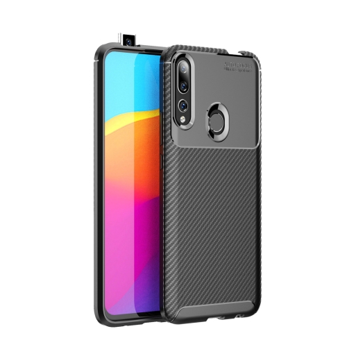 

Beetle Series Carbon Fiber Texture Shockproof TPU Case for Huawei Y9Prime 2019 / P smart Z(Black)