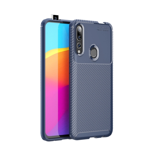 

Beetle Series Carbon Fiber Texture Shockproof TPU Case for Huawei Y9Prime 2019 / P smart Z(Blue)