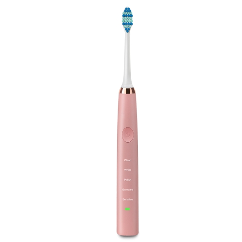 

USB Charging Of Ultrasonic Waterproof Electric Toothbrush(Pink)