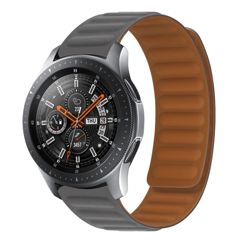 

Silicone Magnetic Strap For Huawei Watch GT(Grey)