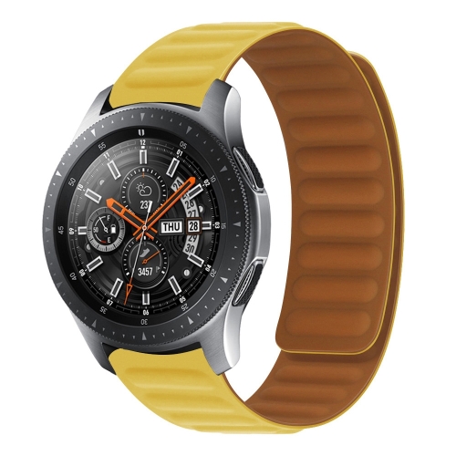 

For Samsung Galaxy Gear 2 Neo R381 Silicone Magnetic Strap(Yellow)