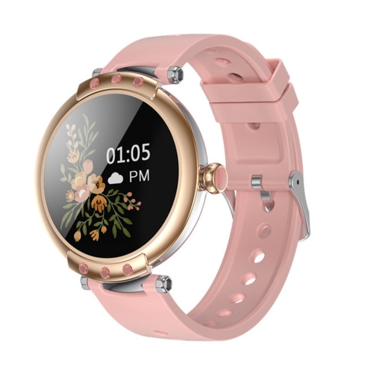 

FR98 1.09 inch Color Screen Smart Watch, IP67 Waterproof,Support Call Reminder/Heart Rate Monitoring/Blood Oxygen Monitoring/Sleep Monitoring/Respiratory Training(Pink)