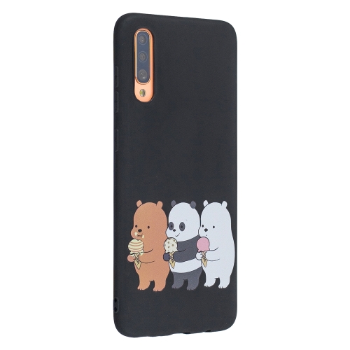 

Frosted Pattern TPU Protective Case for Galaxy A70(Three Little Bears)