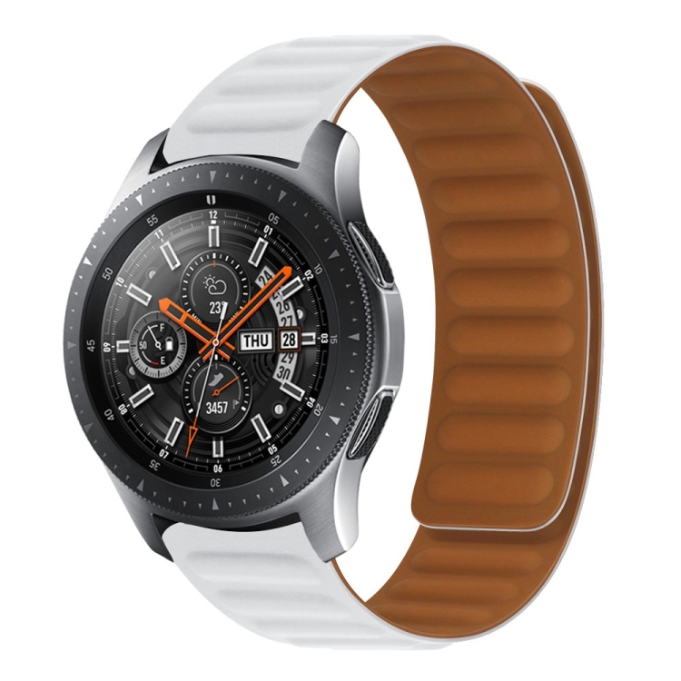 

Silicone Magnetic Watch Strap For Amazfit GTS(White)