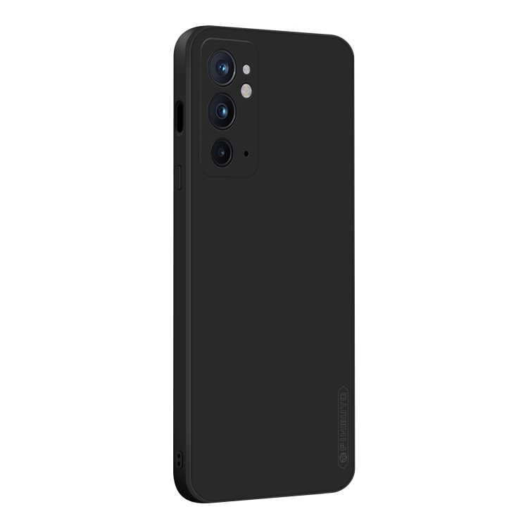 

For OnePlus 9RT 5G PINWUYO Liquid Silicone TPU Phone Case(Black)